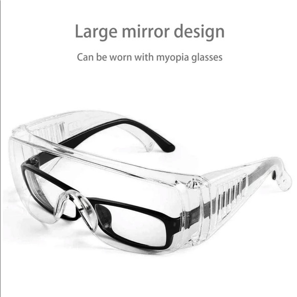 Sealed Transparent Safety Glasses Eye Protective - Picture 6 of 6